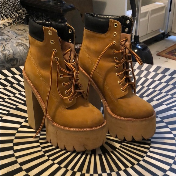 jeffrey campbell timberland boots